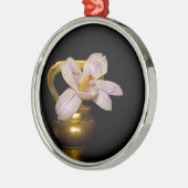 Lentbloemen Metalen Ornament (Links)
