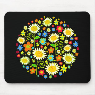 Lentbloemen Muismat