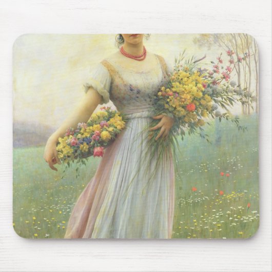 Lentbloemen Muismat (Voorkant)