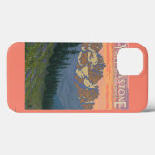 Lentbloemen - Nationaal Park van geelsteen Case-Mate iPhone Case (Achterkant (horizontaal))