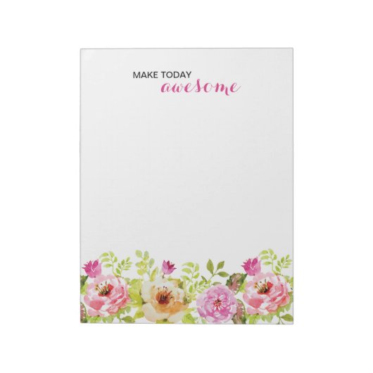 Lentbloemen Notitieblok (Gedraaid)