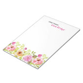 Lentbloemen Notitieblok (Schuin)