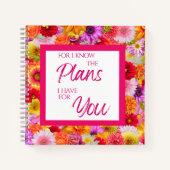 lentbloemen notitieboek (Voorkant)