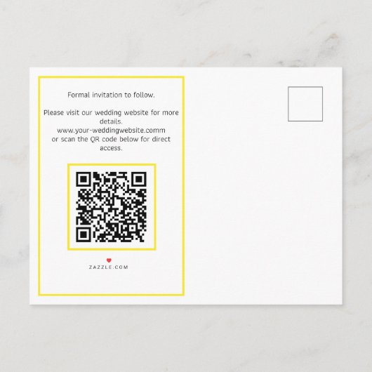 Lentbloemen QR-codelijst Aankondiging (Achterkant)