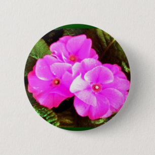 Lentbloemen Ronde Button 5,7 Cm
