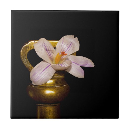 Lentbloemen Tegeltje (Voorkant)