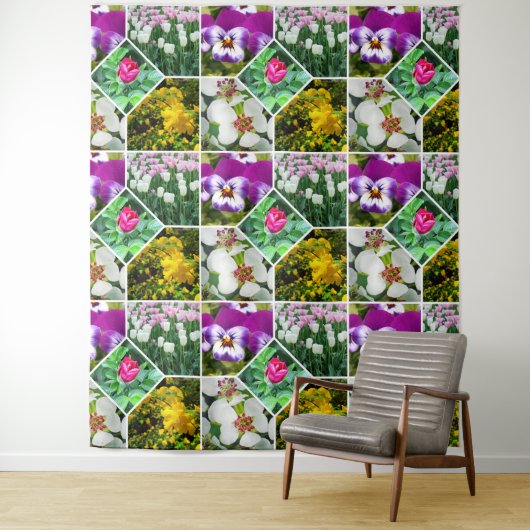 Lentbloemen Wandkleed (In situ)