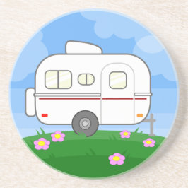 Lentbloemen Zandsteen Onderzetter