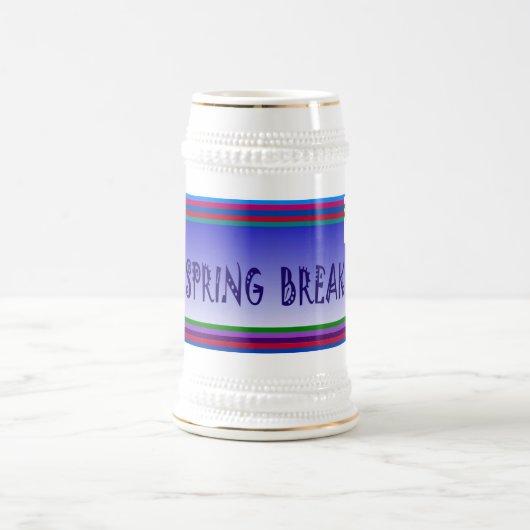 Lentbreuk en palmboom - bierpul (Center)