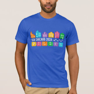 Lente 2026 Usk Chicago SketchWalk T-shirt