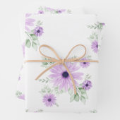 Lente Aquarel Bloemen Inpakpapier – Elegant (In situ)