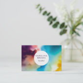 Lente begint professioneel Visitekaartje (Staand voorkant)