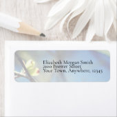 Lente-bloei-adreslabel Etiket (Insitu)