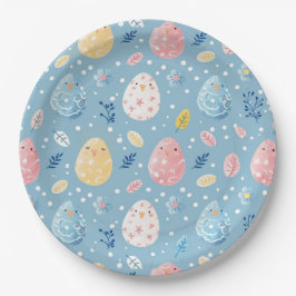Lente Bloei Pasen 8 Papieren Bordje