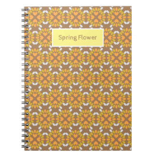 lente bloem bloemenpatroon notitieboek