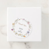 Lente Bloem Boho Bruiloft Dank u Bedankjes Labels (In situ)