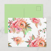 lente Bloem Briefkaart (Voorkant / Achterkant)