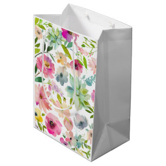 Lente Bloem Kleurrijk Gelukkig Multi Gebruik Medium Cadeauzakje