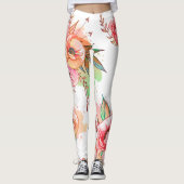 lente bloem leggings (Voorkant)