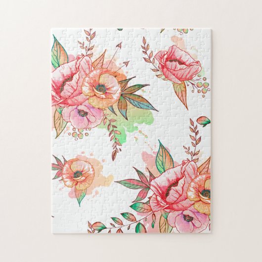 Lente Bloem Legpuzzel (Verticaal)