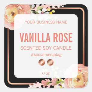 Lente Bloem Regelingen Product Etiketten