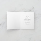 Lente Bloemen | Baby Shower Dank Je Bedankkaart (Binnen)