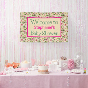 Lente Bloemen Evenement Spandoek