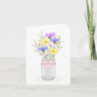Lente Bloemen in Metselaarsvaas voor Iedere Gelege
