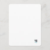 Lente Bloemen Informatiekaartje (Achterkant)