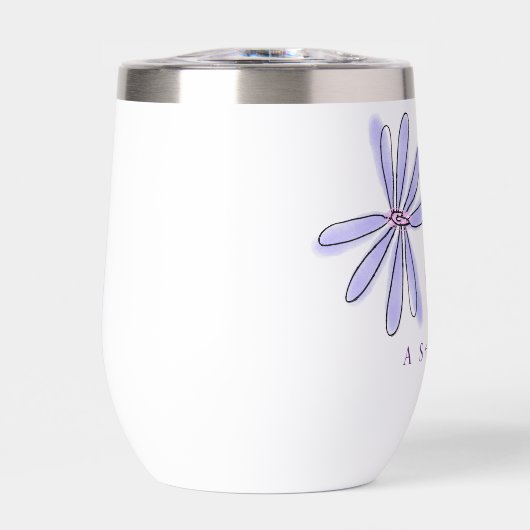 Lente Bloemen Lavendel Paarse (Voorkant)