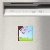 Lente bloemen - Magneet (Insitu (Vaatwasser))