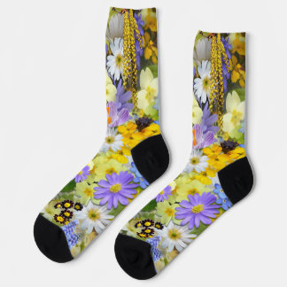 lente bloemen sokken