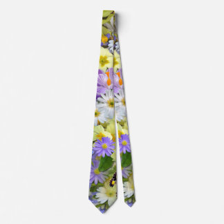lente bloemen strik stropdas
