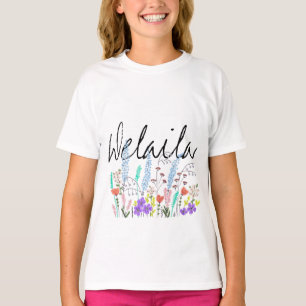 Lente bloemen t-shirt
