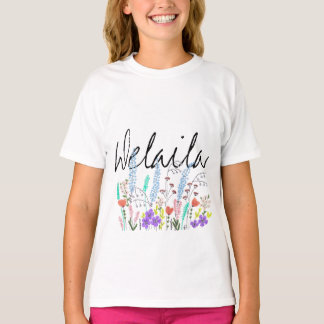 Lente bloemen t-shirt