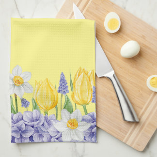 Lente Bloemen Theedoek