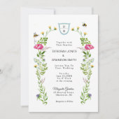 Lente bloemen Weddenschap Aankondiging (Voorkant)