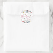 Lente bloemendank stickers (Tas)