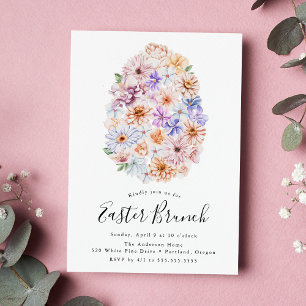 Lente Bloemstuk Pasen Ei Paasbrunch Kaart