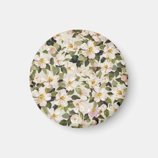 Lente bloesem boom takken patroon magneet