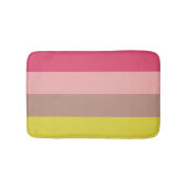 Lente bloesems 4 streep badmat (Voorkant)