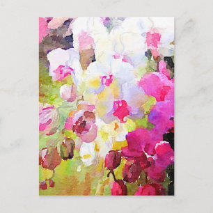 Lente bloesems briefkaart
