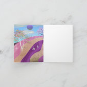 Lente bloesems Landschap Notitiekaartje (Binnen)