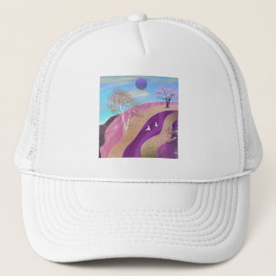 Lente bloesems Landschap Trucker Pet