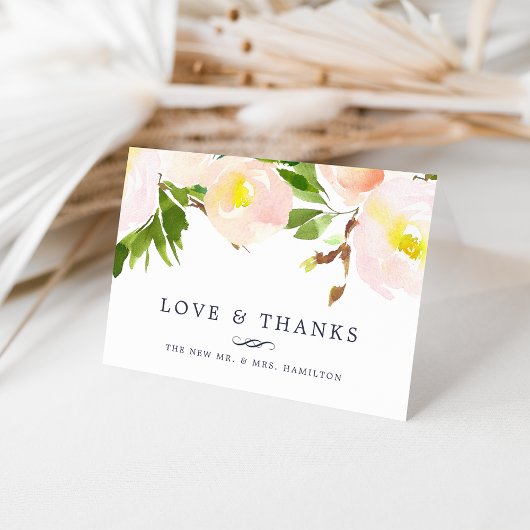 Lente Blos | Bloemendankjewel Bedankkaart