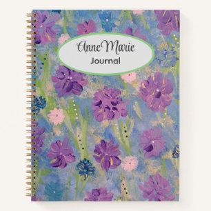Lente Boeket Floral gepersonaliseerd notitieboek