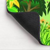 Lente Bos Bomen en Bloemen Scène Muismat (Hoek)