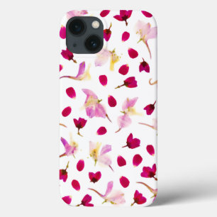 Lente botanische wilde bloemen Petal Blossom iPhone 13 Hoesje