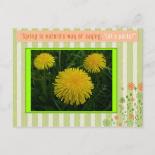 lente briefkaart