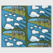 Lente Cadeaupapier (Vlak)